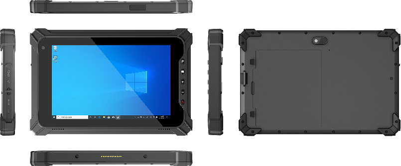TPP-080CQEA   Intel x86平台/工业一体机/工业平板/工业手持平板/电容触摸平板